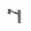 VÒI LAVABO NÓNG LẠNH INOX XÁM KA - 365X
