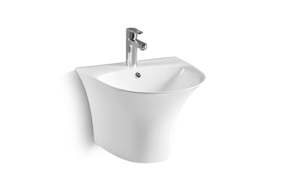 Lavabo treo liền khối