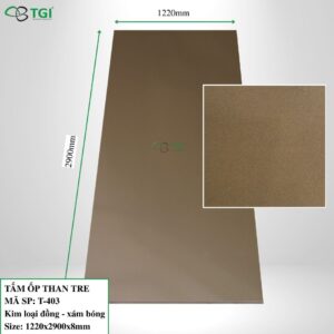 Tấm ốp than tre 8mm Mã T-403