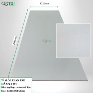 Tấm ốp than tre 8mm Mã T-404